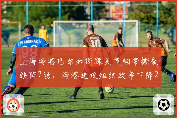上海海港巴尔加斯踝关节韧带撕裂缺阵7场,海港进攻组织效率下降20%